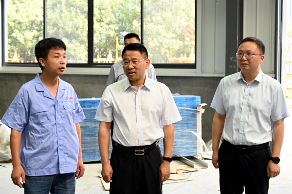 馮玉強、郭章新實地督辦金屬材料重點項目建設，全力推動產業升級